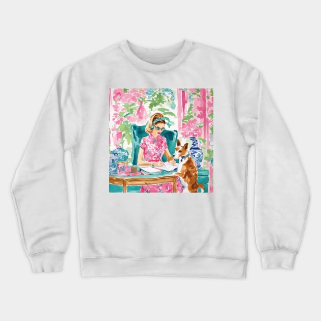 Not disturbing anybody in any way Crewneck Sweatshirt by SophieClimaArt